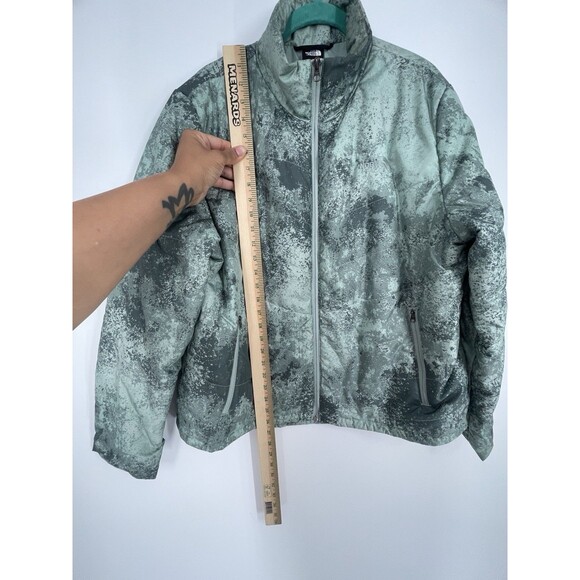 The North Face Jacket Green Tamburello Light Puffer Hike Water Tie Dye 508726 - Picture 11 of 13